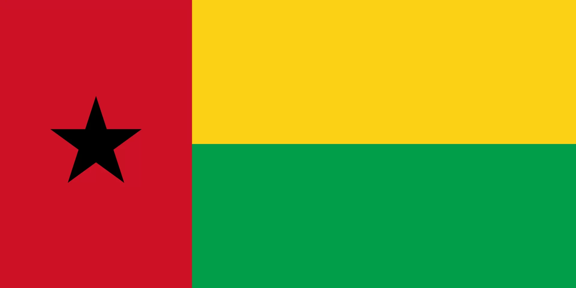 bandeira da guiné-bissau